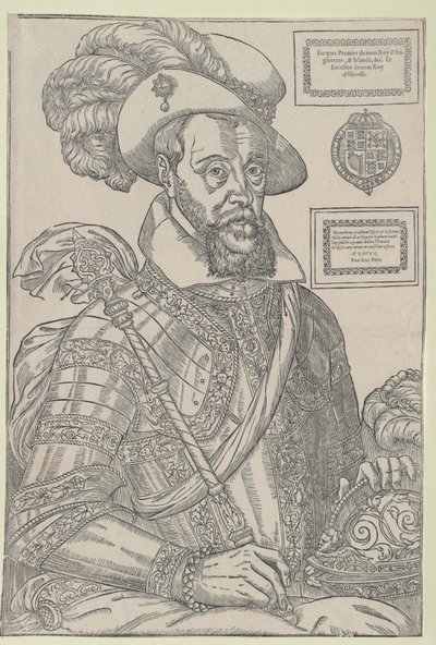 Jakob I König von England von Artist Unknown