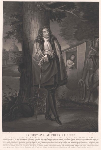 Jean de La Fontaine von Artist Unknown
