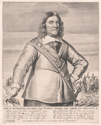 Johan Evertsen von Artist Unknown