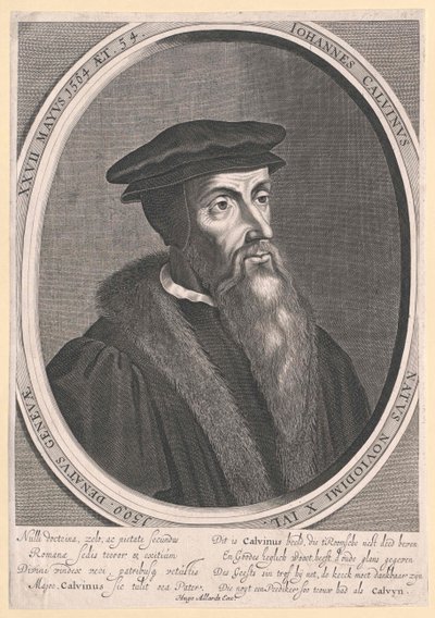 Johann Calvin von Artist Unknown