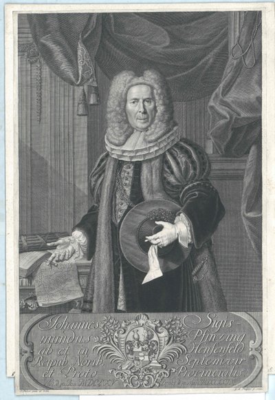 Johann Sigismund Pfinzing von Henfenfeld von Artist Unknown