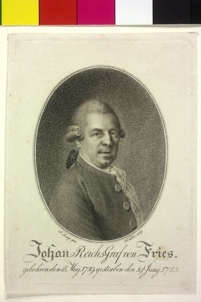 Johann Graf Fries von Artist Unknown