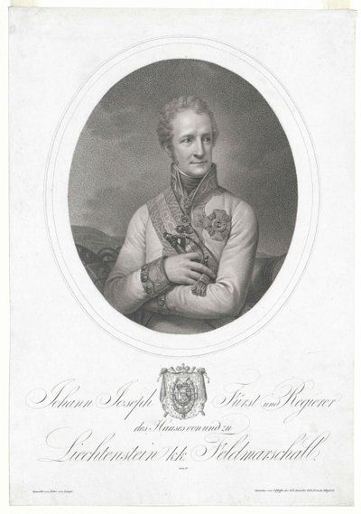 Johann Graf von Liechtenstein von Artist Unknown