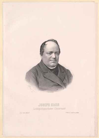Joseph Kahr von Artist Unknown