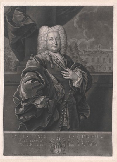 Justus Jacob Preu von Artist Unknown