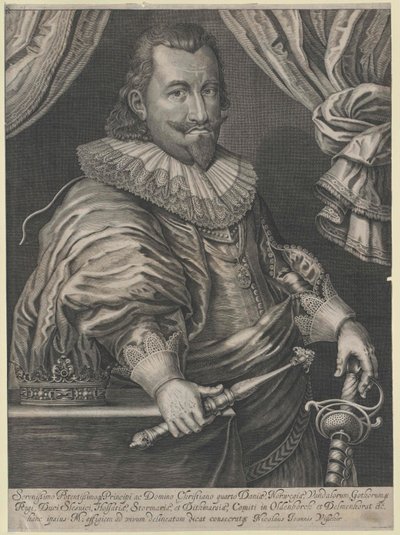 König von Dänemark Christian IV von Artist Unknown