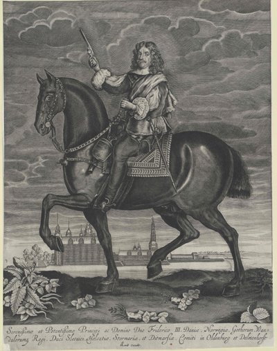 König von Dänemark Friedrich III von Artist Unknown