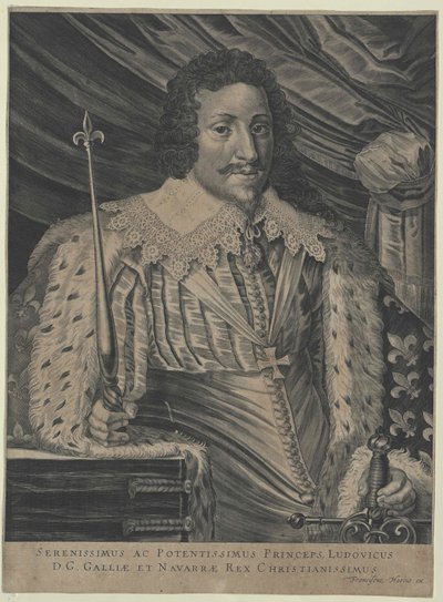König von Frankreich Ludwig XIII von Artist Unknown