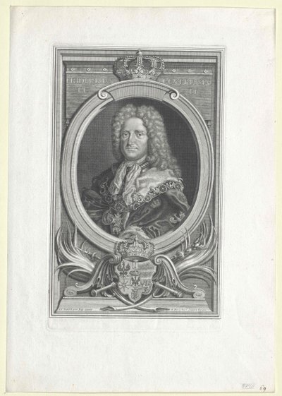 König von Preußen Friedrich I. von Artist Unknown