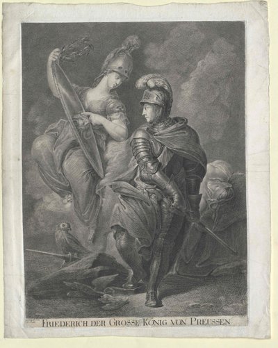 König von Preußen Friedrich II von Artist Unknown