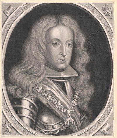 König von Spanien Karl II. von Artist Unknown