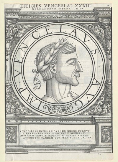 König Wenzel von Artist Unknown