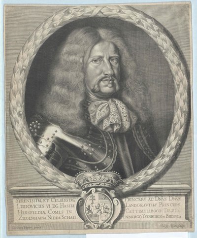 Landgraf von Hessen-Darmstadt Ludwig VI. von Artist Unknown