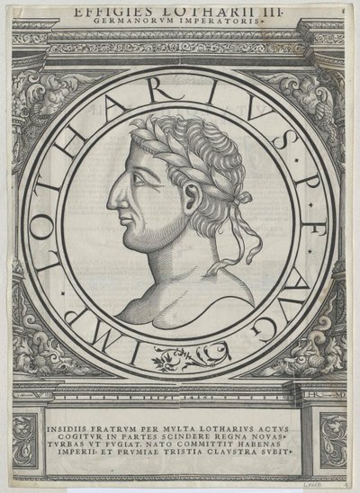 Lothar I. von Artist Unknown