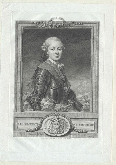 Louis Jean Marie Duc de Penthi?00760072e von Artist Unknown
