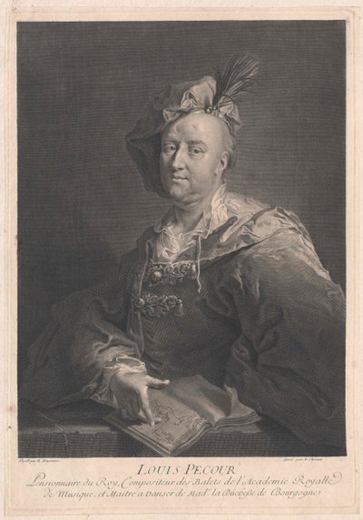Louis Pecour von Artist Unknown