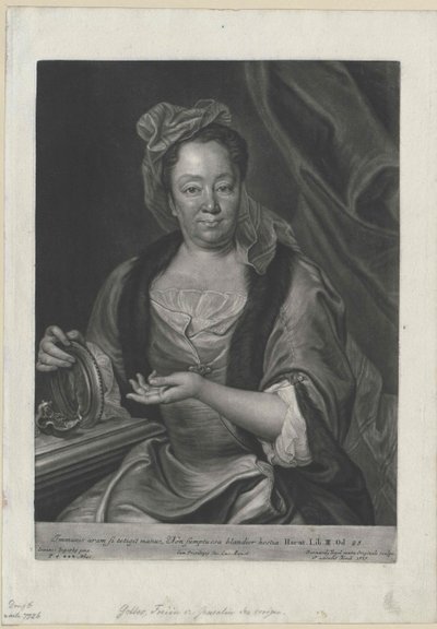 Ludmila Magdalene Happe von Artist Unknown