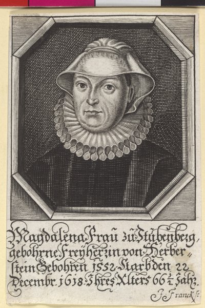 Magdalene Baronin Herberstein von Artist Unknown