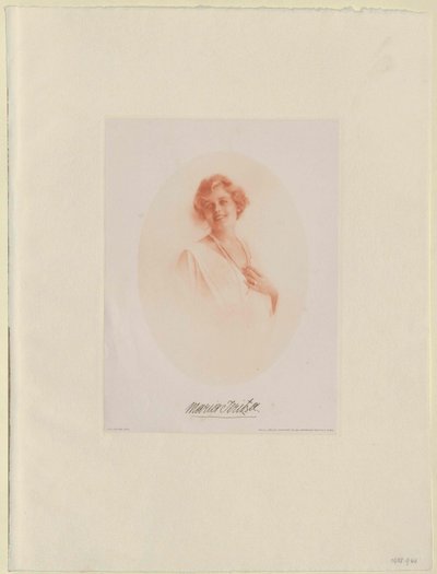 Maria Jeritza von Artist Unknown