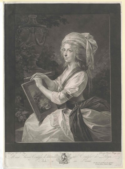 Maria Theresia Gräfin Pergen von Artist Unknown