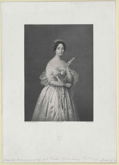 Maria Prinzessin Ysenburg und Büdingen von Artist Unknown