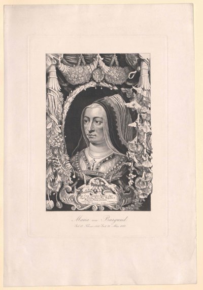 Maria von Burgund von Artist Unknown