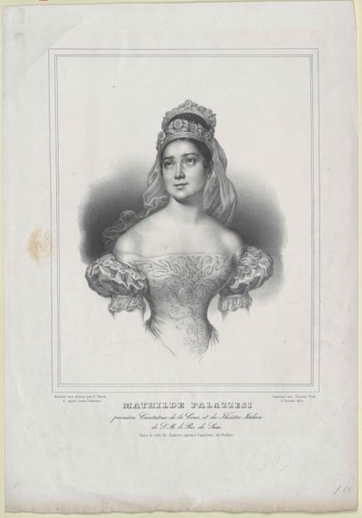 Matilde Palazzesi von Artist Unknown