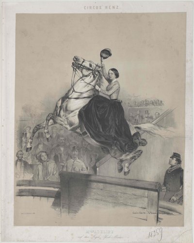 Mlle Adeline von Artist Unknown