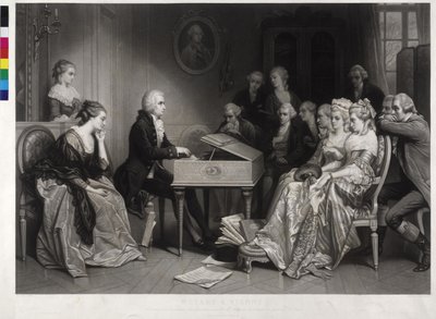 Mozart in Wien von Artist Unknown