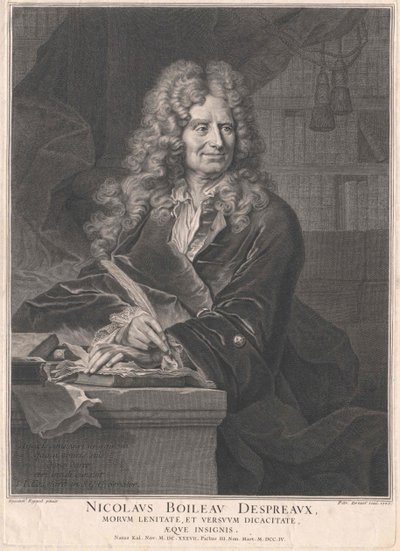 Nicolas Boileau-Despréaux von Artist Unknown