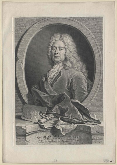 Nicolas de Largillière von Artist Unknown