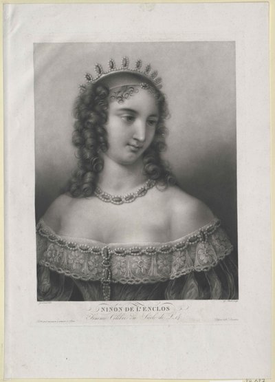 Ninon de Lenclos von Artist Unknown