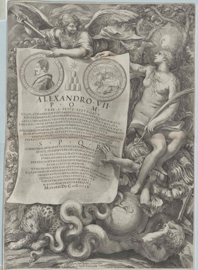 Papst Alexander VII von Artist Unknown