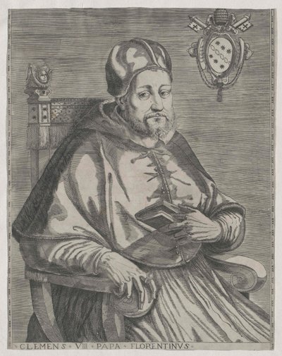 Papst Clemens VIII von Artist Unknown