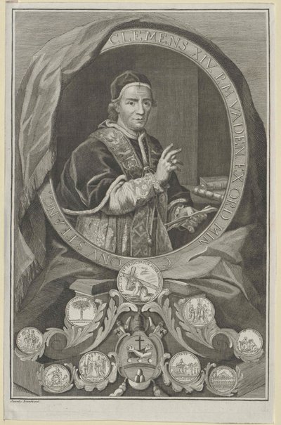 Papst Clemens XIV von Artist Unknown