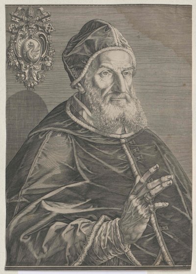 Papst Gregor XIII. von Artist Unknown