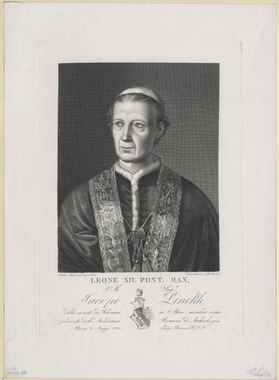 Papst Leo XII. von Artist Unknown