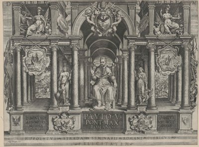 Papst Paul V. von Artist Unknown