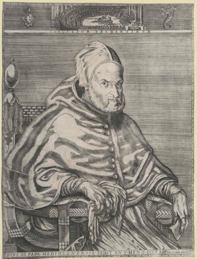 Papst Pius IV von Artist Unknown