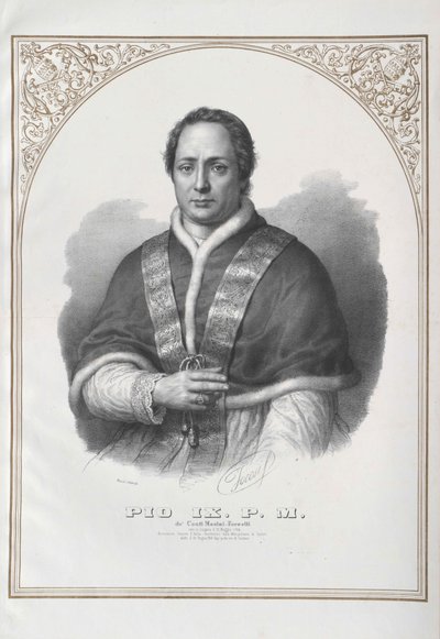 Papst Pius IX von Artist Unknown