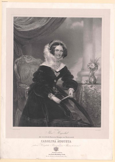 Prinzessin von Bayern (1792-1873) Caroline von Artist Unknown