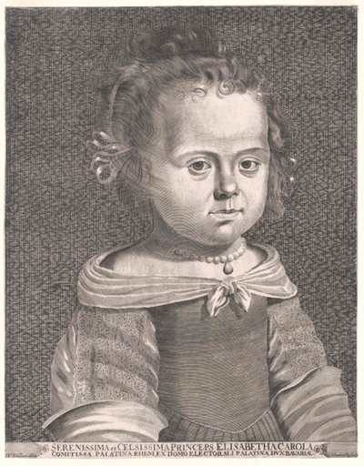 Prinzessin des Palastes Elisabeth Charlotte von Artist Unknown