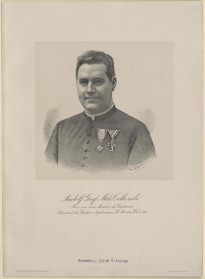 Rudolf Graf Mels-Colloredo von Artist Unknown