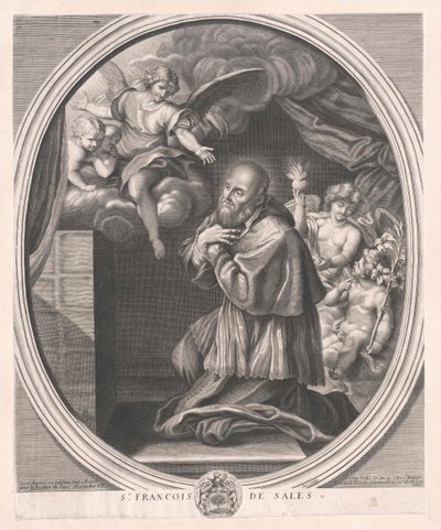 Heiliger Franz von Sales von Artist Unknown
