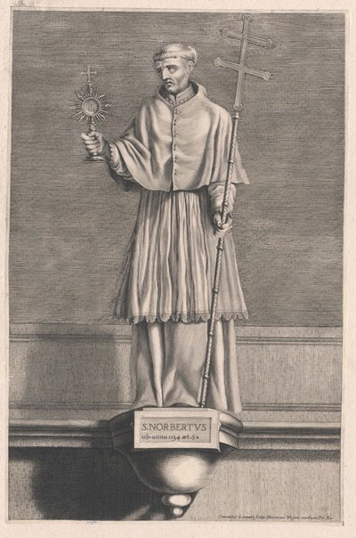 Heiliger Norbert von Xanten von Artist Unknown