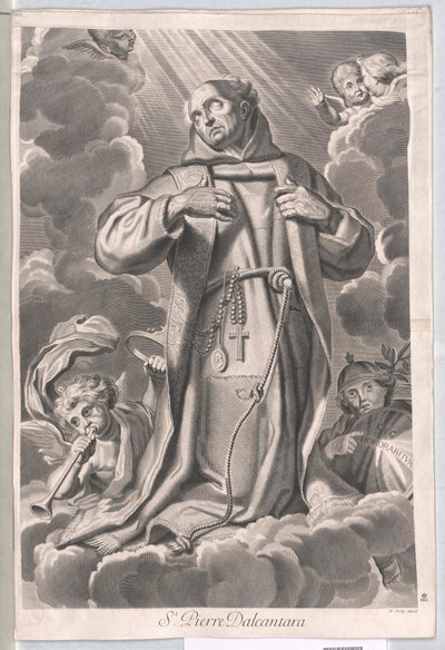 Heiliger Peter von Alcantara von Artist Unknown