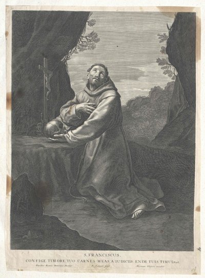 Heiliger Franz von Assisi von Artist Unknown