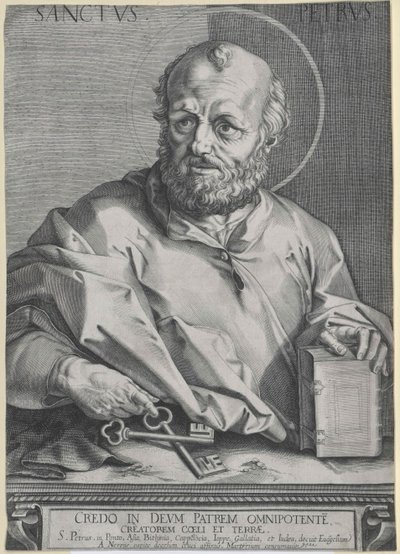 Heiliger Apostel Petrus von Artist Unknown