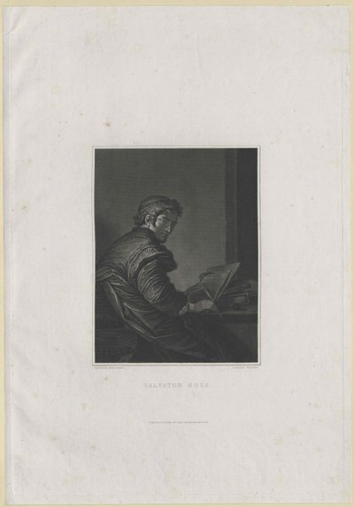 Salvator Rosa von Artist Unknown