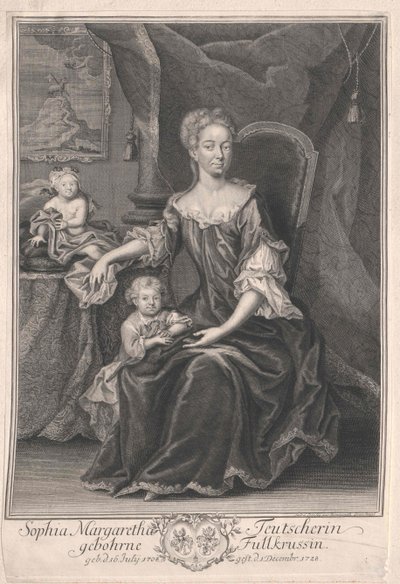 Sophia Margaretha Fullkruss von Artist Unknown